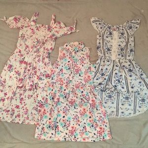 Girls romper/dress bundle